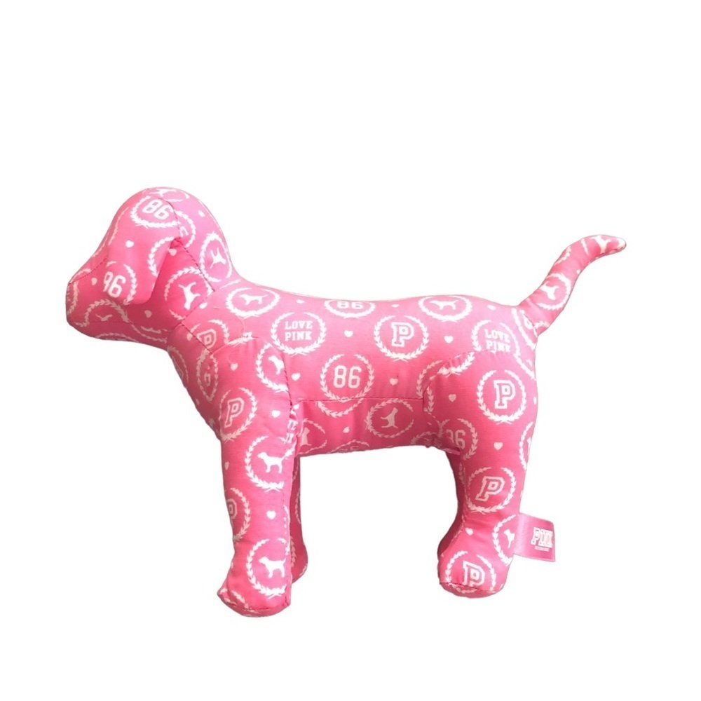 Pink Victoria’s Secret Love Pink 86 Fabric Collectors Dog Clean No Flaws